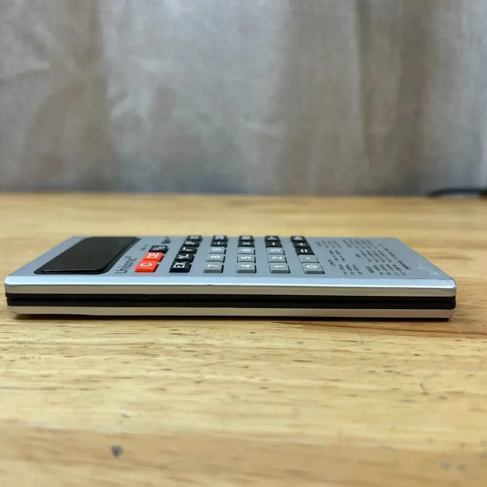 Vintage Unisonic Calculator CB 14 Deluxe Memory Working JDM Made In Japan - Picture 6 of 8